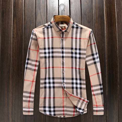 burberry shirt mens replica|burberry plaid shirt look alike.